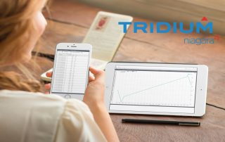 Tridium BMS History logs on smart phone and tablet